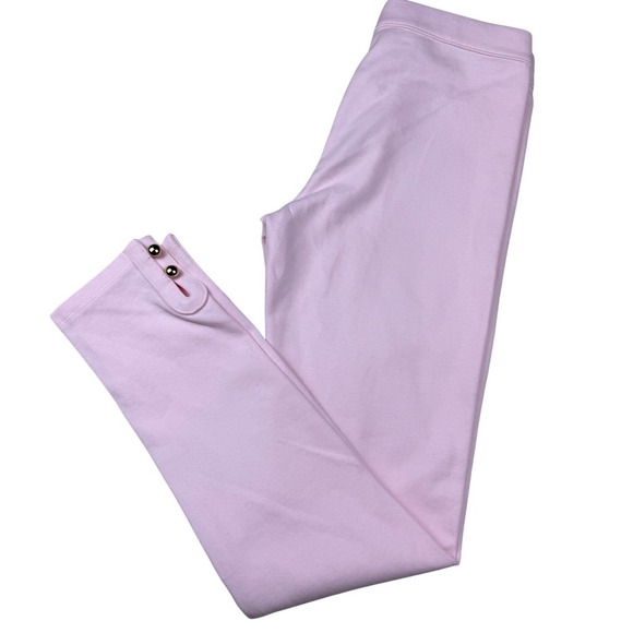Janie and Jack Other - NWT Janie‎ and Jack Girls Pink Cotton Blend Leggings Button Ankle Detail Size 10